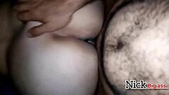 What's the showdown between that big cock and huge ass?