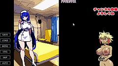 Want to see me collect big breast CG in this hentai milking game?