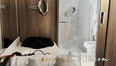 Blonde Milf's Homemade Blowjob with Big Tits Covered in Hot Cum