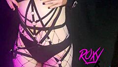 big ass egirl posing in lingerie close up