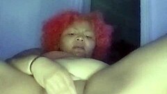 this bbw is so horny and wet, she's squirting everywhere!