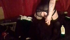 This gay dude went hard with a rough toy session last night.