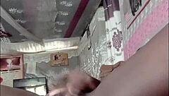 Ebonyslut Masturbates To Squirting Creampie