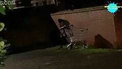 Cracky in her natural habitat with mature milf slut outdoor sex