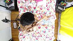 Vixen Vanity Backstage Overhead View with Black Christ aka BlackXChrist in Action