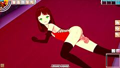 The best anime girl in a bikini gets a creampie in this hentai video, full of intense emotions.