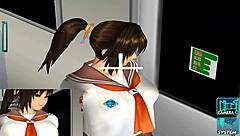 Intense hentai sex in 18 R Guia Part 3 anime game