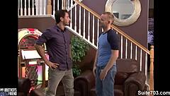 Hottie gays unleash raw passion with intense fucking and massive cumshots. Their monster cocks dominate every hardcore thrust!