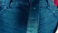 playing with a belt on pussy and spanking hard in intense session