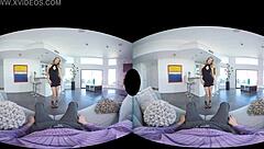 Blonde Harlot Arya Fae Has VALENTINE ANAL With You In VR