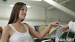 Lusty Brunette Zuzana Enjoys A Wet Naughty Session With Blowjob And Doggystyle Tits Play!