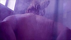 Evy Kethlyn, the Brazilian brunette whore, intensely sucks Tony Tigrão's cock for a massive cumshot.