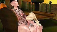 Prostitute rides cowgirl and gives blowjob for cum