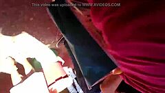 Teen 18+ displays her lovely neckline in a stylish outfit