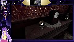 Big tits brunette in anime hentai game lust from beyond