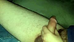 Jerking hard wishing someone would fill my butthole