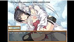 Divine Miko Koyori Part 2 Intense Game Action