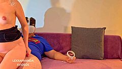 while you play with glasses, i suck your cock and fuck hard.