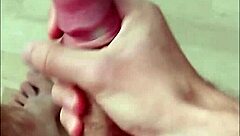 This young amateur starts her day with a sensual solo massage.