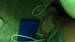 A girl gags and chokes on deepthroat while squirting intensely in a hardcore session.