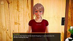 Blonde and brunette in my new family anime fuck