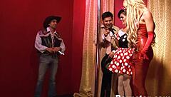 Jasmine Black and Stacey Saran in Hardcore Foursome Action!