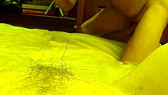 cunnilingus - husband head among spreading legs licking pussy