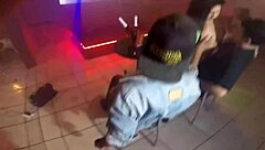 Friend performs sex show at swing house