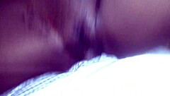 Teen Ebony Slams Her Tight Pussy on a Hard Shaft