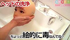 Learn how to clean your love doll in the bath for maintenance