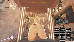 Exploring Roblox Content with a Cute Blonde in Focus