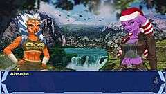 I feel excited cosplaying as an alien girl in Star Wars part 27