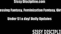 you become pretty sissy slave