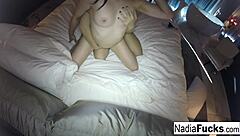 Hey, check Nadia White getting wild with those big tits in action!