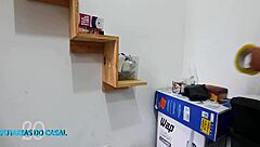 Mature babe rides cock in her ass for a creampie.