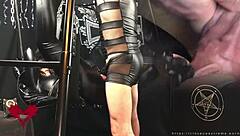 Wow! Mistress Gets Pussy Pounded by Me on Gothic Sex Swing