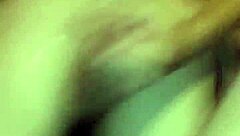 Shannon squirting all over the chair with her favorite toy at home.