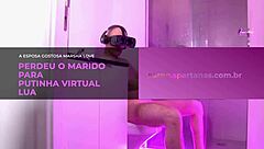 Lua the Virtual Slut Replaces the Wife in Bed