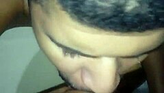 guy sucking cock all the way to the end