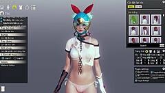 3d hentai solo sex with sexy anime cartoon girl.