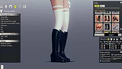 3d hentai solo sex with sexy anime cartoon girl.