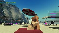 Girl sucks monster cock at beach condo