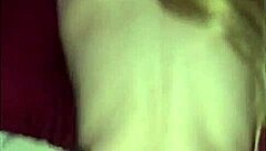 teen takes backshots from big black cock, getting creampied with monster dick pounding her pussy