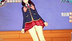 D Va Gets Fucked in the Room with Cowgirl Riding and Deepthroat