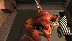 Random acts of interracial anal sex with cougar milf!