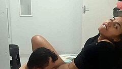 Intimate Moment Sucking Gaby Oliveira in a Steamy Couple Encounter. Every Detail Captured Up Close.