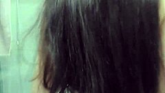 Damn, watch Alice Lima6 tease in the bathroom before fingering starts!