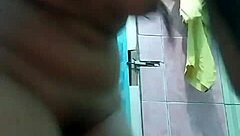 A teen performs solo pussy play on webcam