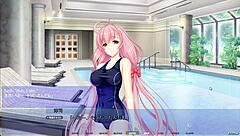 Akumeru family yunagi route part 2 involves pool pounding