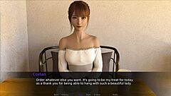 Emotional nudist encounter with Lena on beach